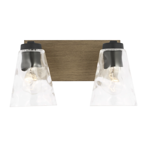 Dunton Two Light Bath Black