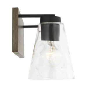 Dunton Two Light Bath Black