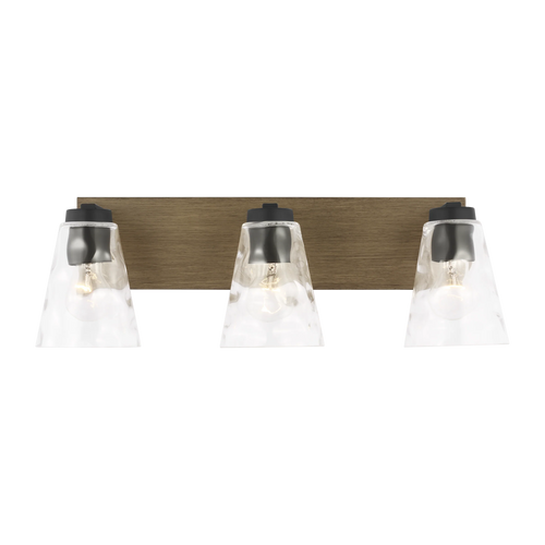 Dunton Three Light Bath Black
