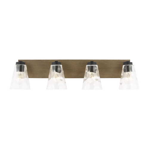 Dunton Four Light Bath Black