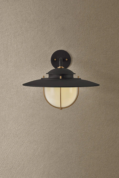 Greentree Wall Sconce Black Large