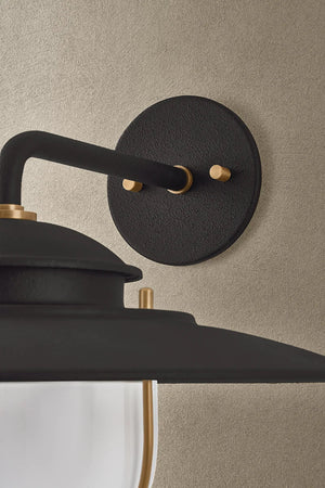 Greentree Wall Sconce Black Large