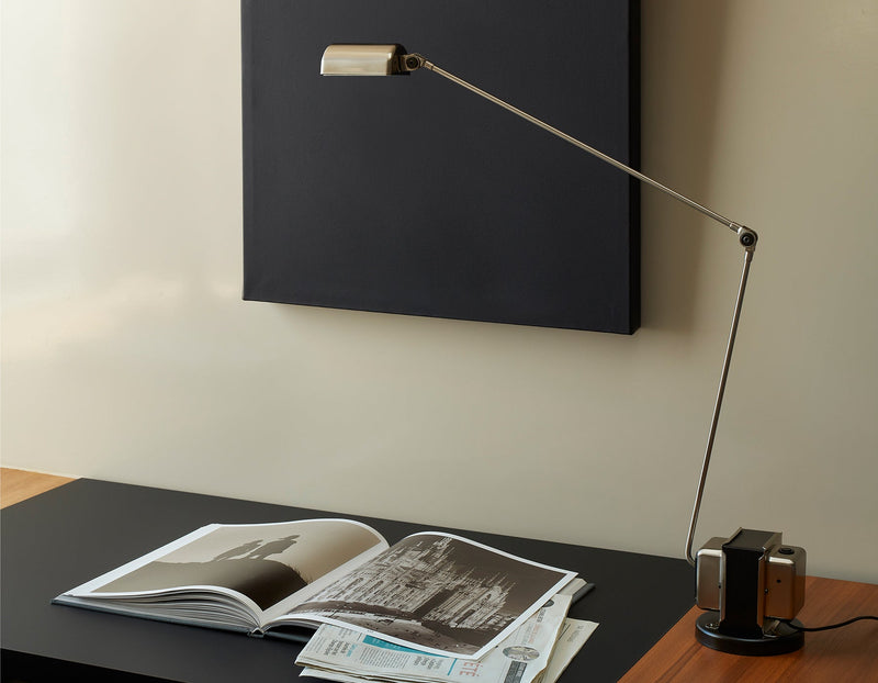 Daphine Table Lamp Nickel