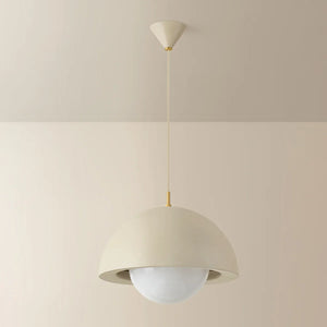 Jolene Pendant White