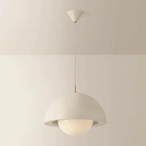 Jolene Pendant White