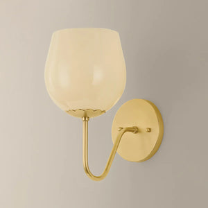 Genevieve Wall Sconce Brass