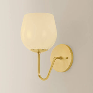 Genevieve Wall Sconce Brass