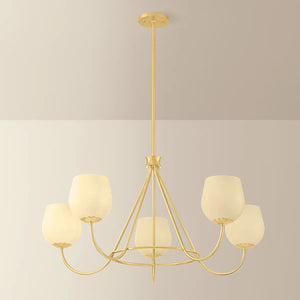 Genevieve Pendant Brass