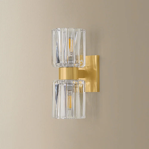 Danae 2 Light Sconce Brass