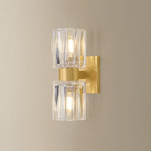 Danae 2 Light Sconce Brass