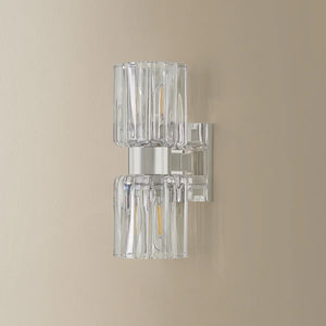 Danae 2 Light Sconce Nickel