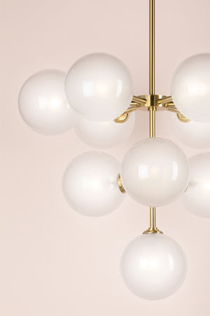 Ashleigh Chandelier Brass