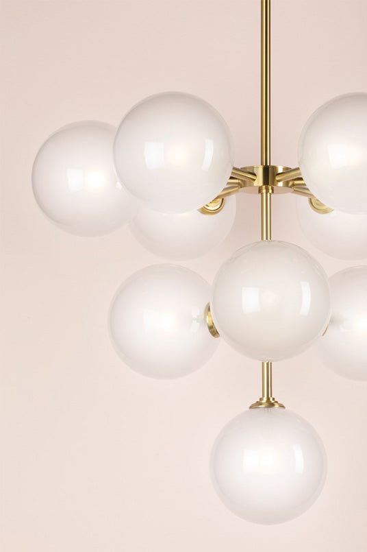 Ashleigh Chandelier Brass