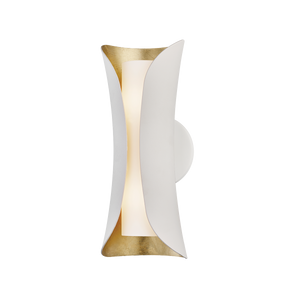 Josie Wall Sconce Small White