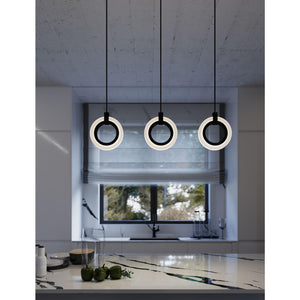 Halo 3 Linear Pendant Black