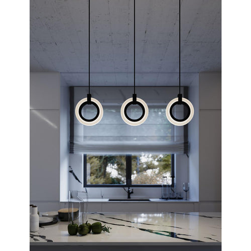 Halo 3 Linear Pendant Black