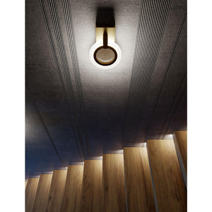 Halo Led Sconce Brass