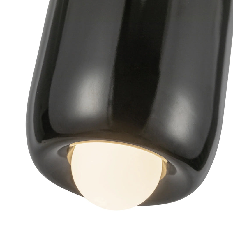 Hayden Black Pendant