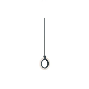 Halo 8 Led Pendant Black