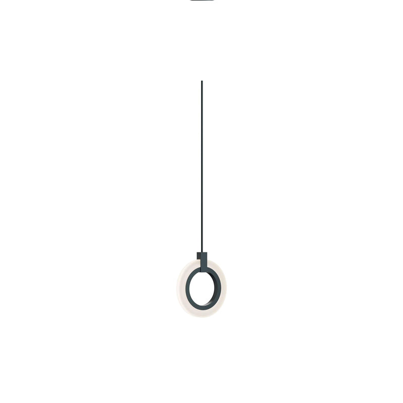 Halo 8 Led Pendant Black
