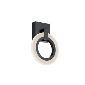 Halo Led Sconce Black