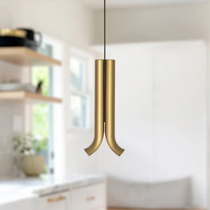 Husk Brass Pendant