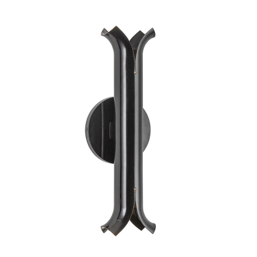 Husk Wall Sconce Black