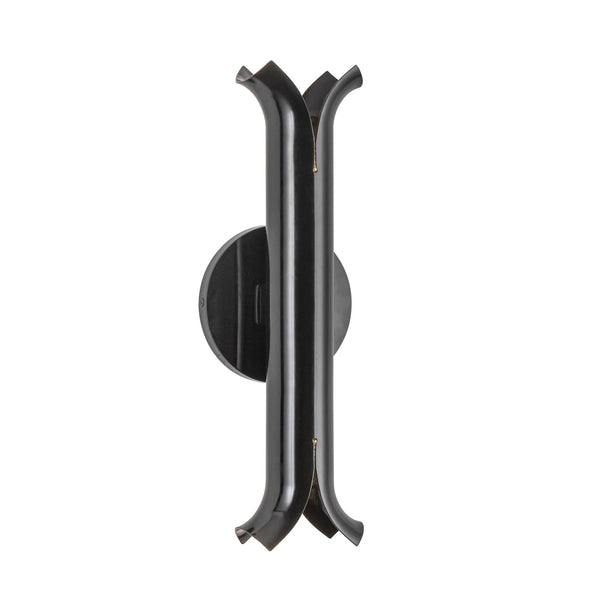 Husk Wall Sconce Black
