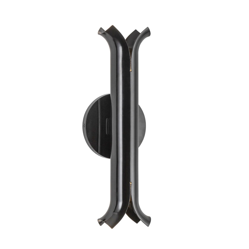 Husk Wall Sconce Black