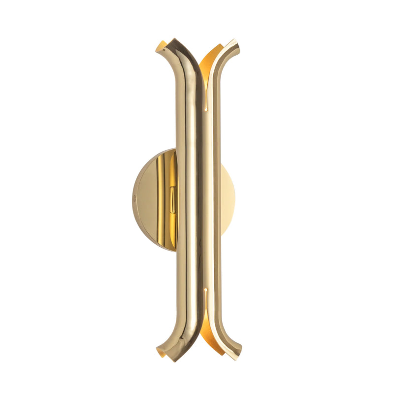 Husk Wall Sconce Brass