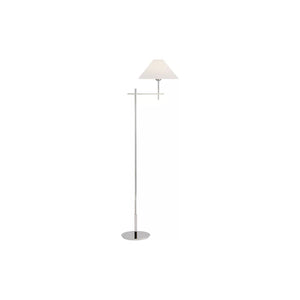 Hackney Bridge Arm Floor Lamp Nickel