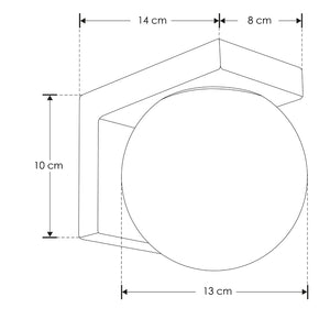 Dito de Pared con Base