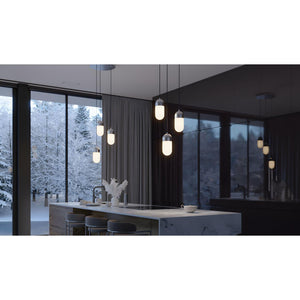 Irvine 3 Light Round Pendant Nickel