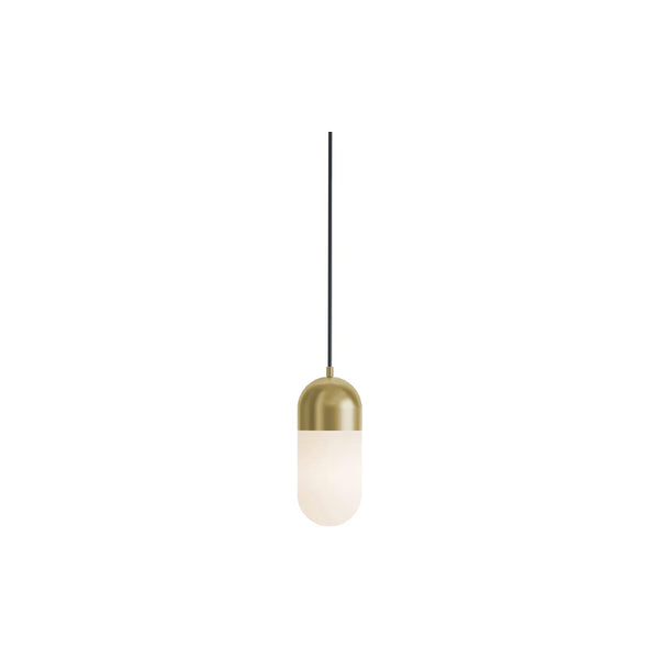 Irvine 5" Led Pendant Brass