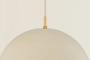 Jolene Pendant White