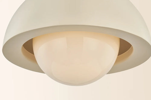 Jolene Pendant White