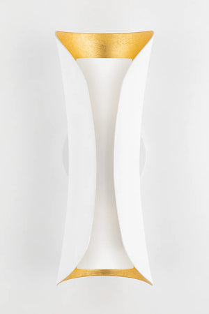 Josie Wall Sconce Small White
