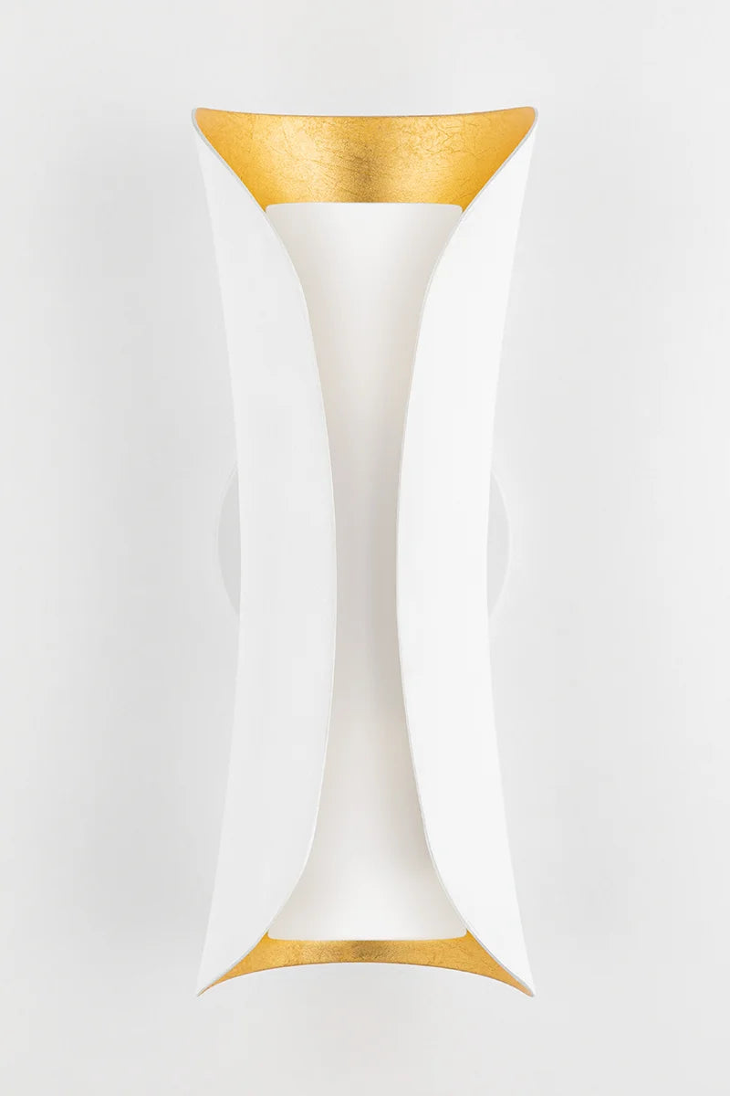 Josie Wall Sconce Small White