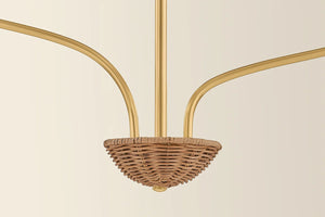 Kehlani Pendant Brass Small