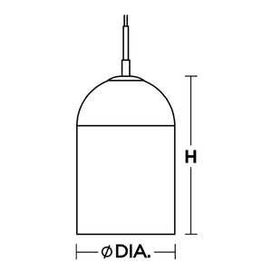 Kiran Led Pendant Smoke