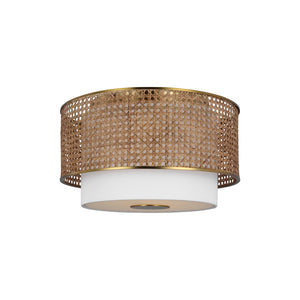 Sawyer Flush Mount Rattan