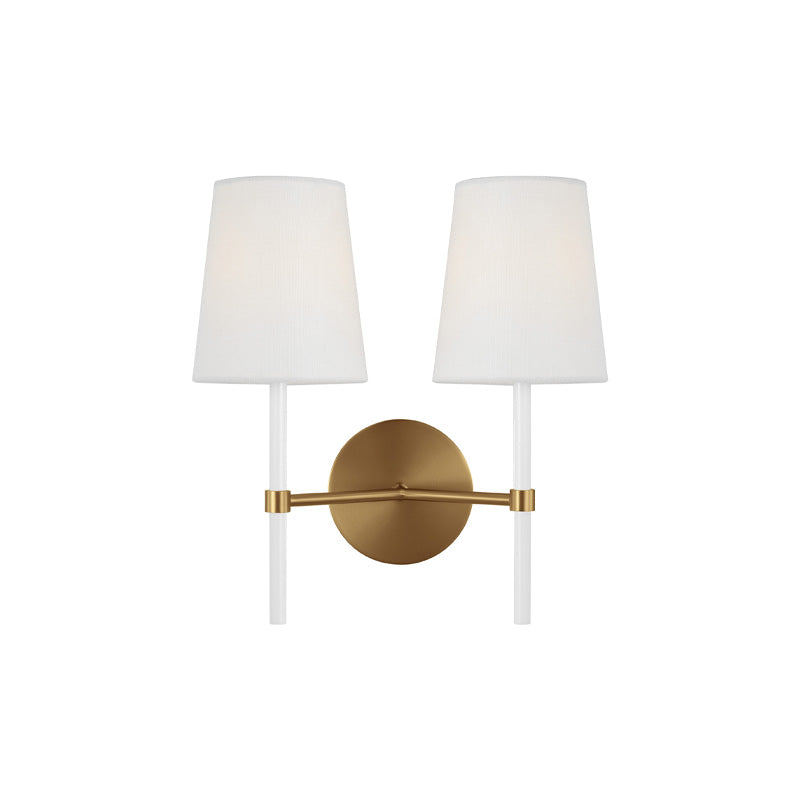 Monroe Double Sconce Brass