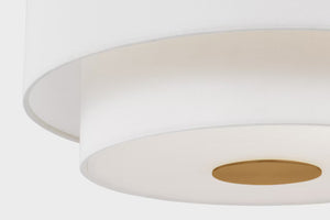 Sawyer Flush Mount Brass