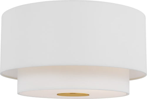 Sawyer Flush Mount Brass