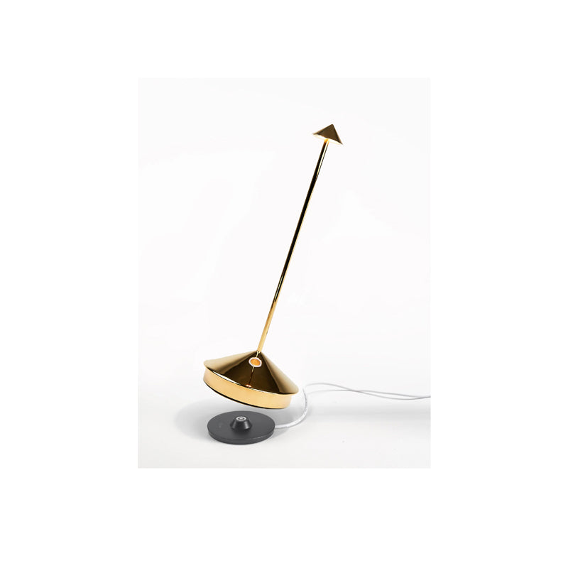 Pina Pro Table Glossy Gold