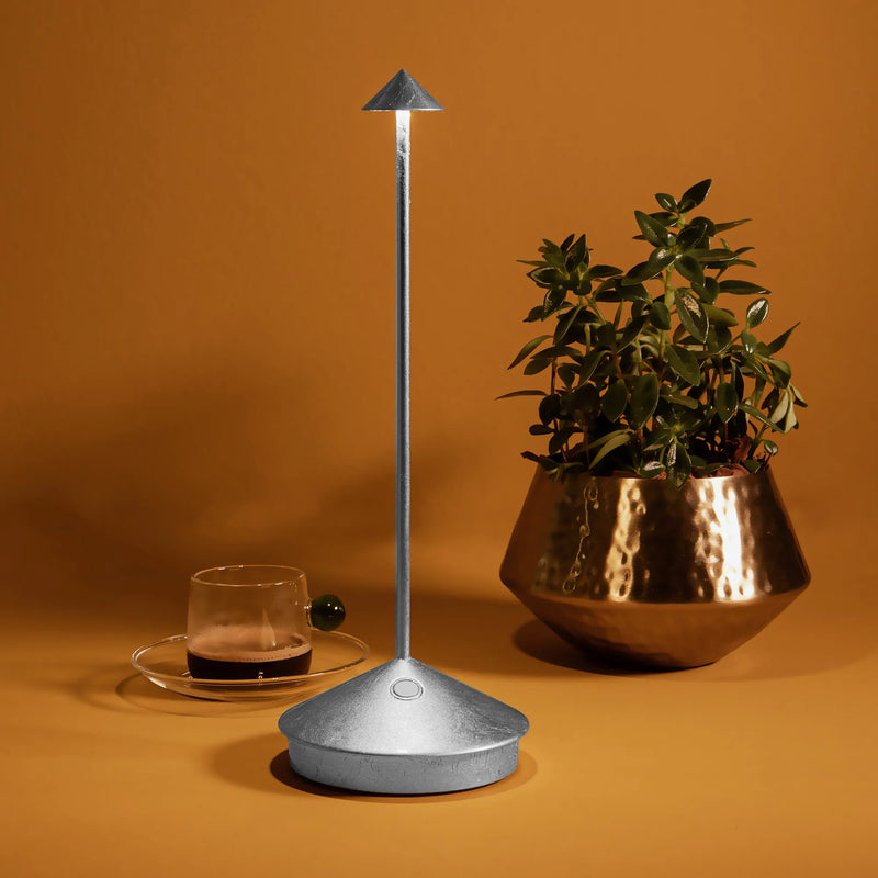 Pina Pro Table Silver Leaf
