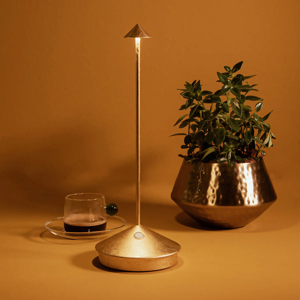 Pina Pro Table Gold Leaf