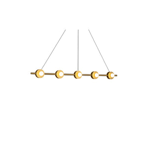 Elixir Linear Pendant Gold