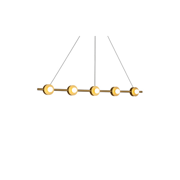 Elixir Linear Pendant Gold
