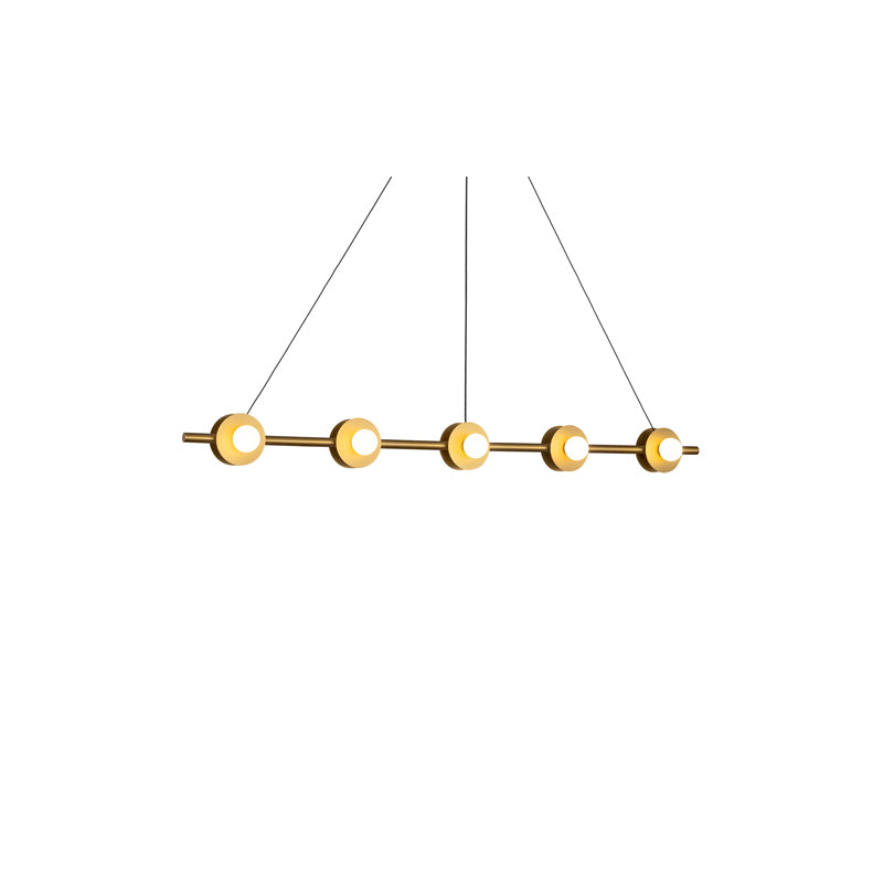Elixir Linear Pendant Gold